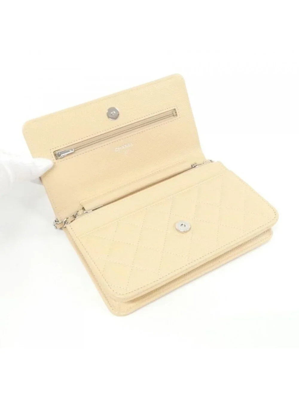 Chanel Timeless Classic Line Chain Wallet Shoulder